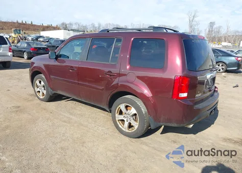 2013 Honda Pilot Ex-L z USA, uszkodzony, nr VIN 5FNYF4H52DB005748